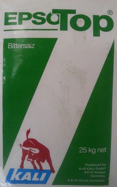 25 kg Epso Top Bittersalz Blattdünger Spargel Hopfen Tannendünger MgO + Schwefel