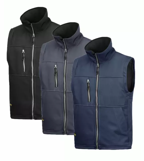 Snickers 4511 Breathable Water-Resistant Softshell Gilet Bodywarmer