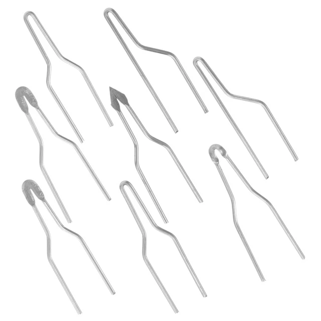 8 PCS PUNTA Saldante Ad Alta Impedenza Pennini Per Pirografia EUR 7,23