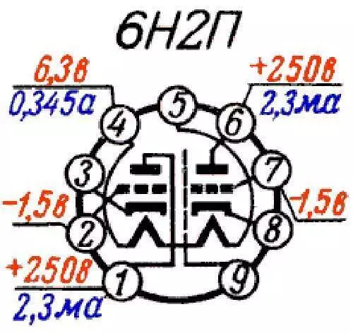 *8 pcs in LOT 6N2P 6Н2П USSR TUBES (heater 6v) ~ ECC83 12AX7 GREAT... 3