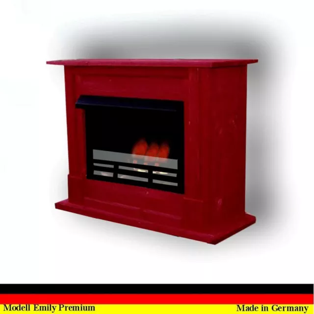 Ethanol Cheminee Fireplace Caminetto Gelkamin Chimenea Emily Deluxe Royal Rouge