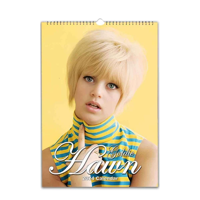 GOLDIE HAWN CALENDARIO fotografico primi anni 2025/25 personalizzato