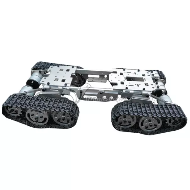 CNC Metal Robot ATV Track Tank Chassis Suspension Obstacle Crossing Crawler