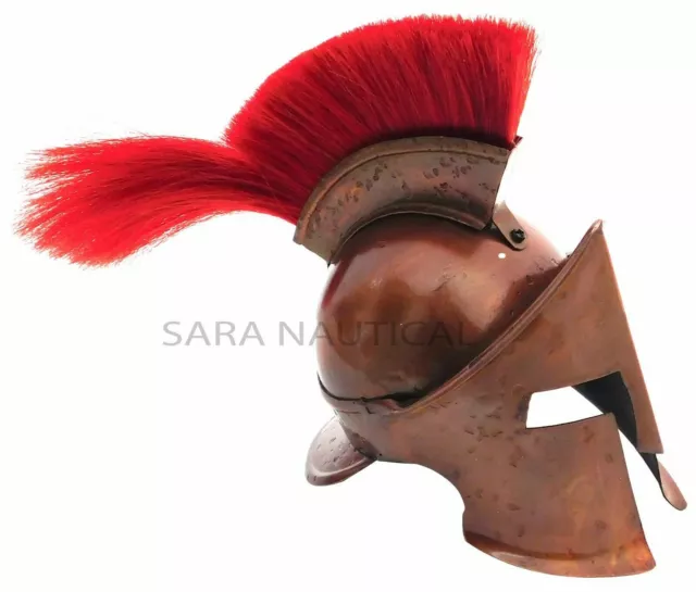 Halloween Costume Medieval Armour KING LEONIDAS GREEK SPARTAN 300 Roman Helmet