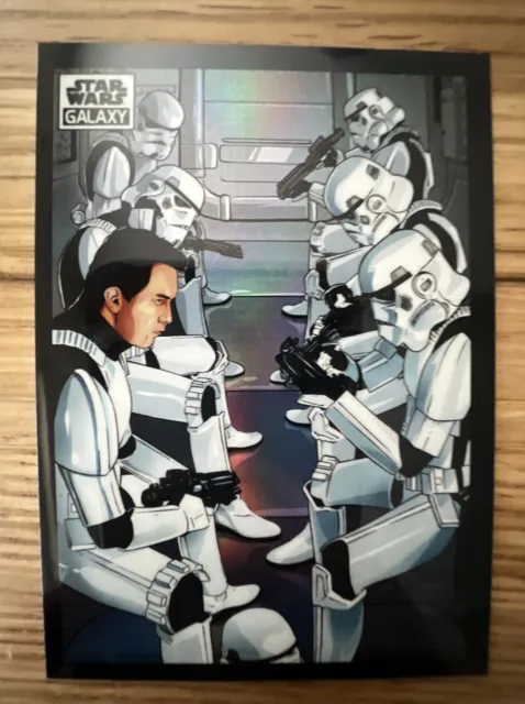 Star Wars Chrome Galaxy 2022 Refractor - 63 STORMTROOPERS Exc-mint