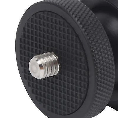 Adattatore treppiede testa a sfera AUNC antiscivolo portatile 360° girevole videocamera 3