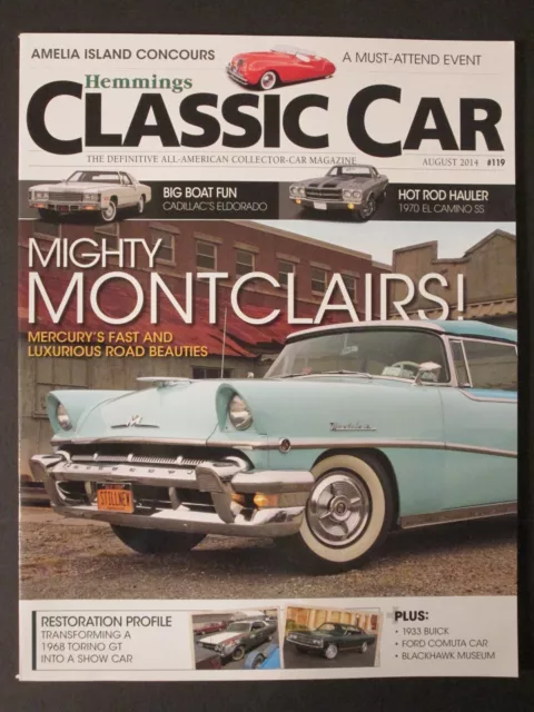 HEMMINGS CLASSIC CAR  Mighty Montclairs!  August 2014  #119