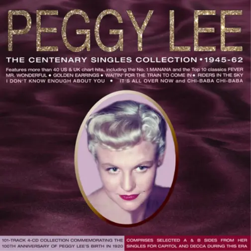 Peggy Lee The Centenary Singles Collection 1945-62 (CD) Album (US IMPORT)
