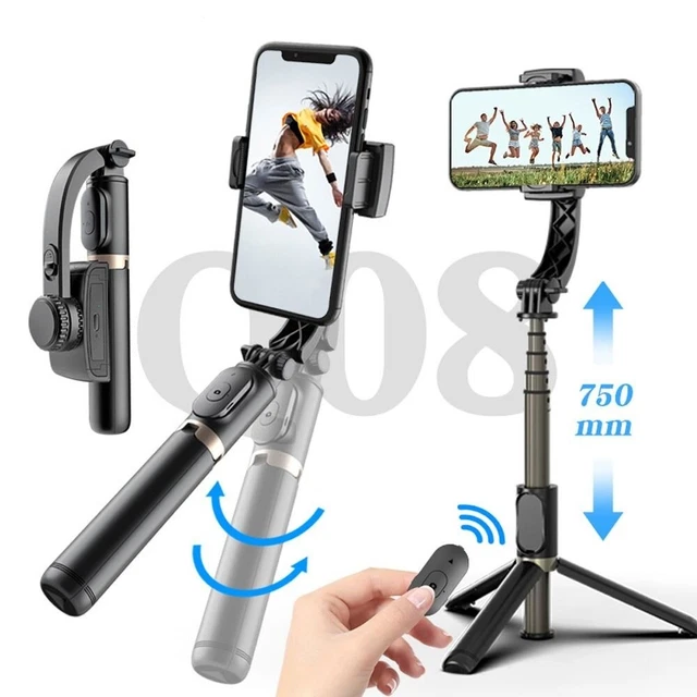 Smartphone portatile selfie stick Bluetooth stabilizzatore portatile