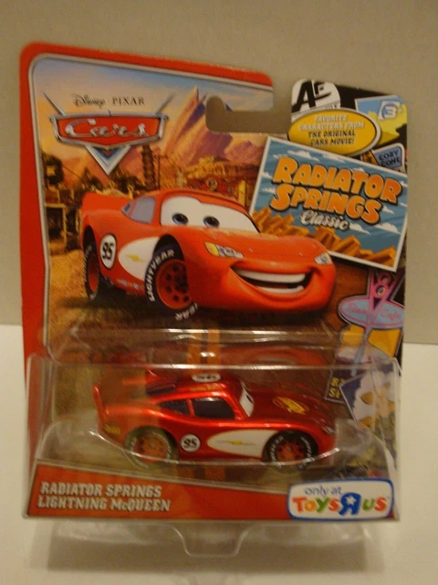 DISNEY PIXAR CARS Radiator Springs Classic Lightning McQueen Toys R Us ...