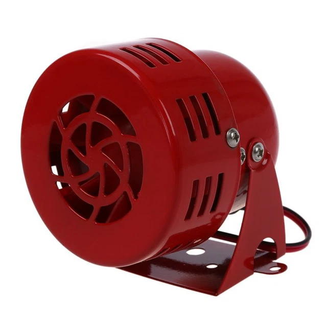 Camión para automóvil con bocina sirena de ataque aéreo automotriz de 12 V de colección motor rescate contra incendios