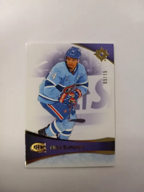 2022-23 Upper Deck Ultimate Collection Nick Suzuki  #05/15 NB