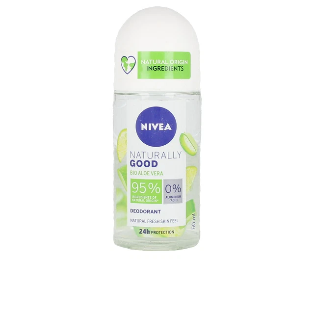 Hygiène Nivea unisex NATURALLY GOOD ALOE VERA deo roll-on 50 ml