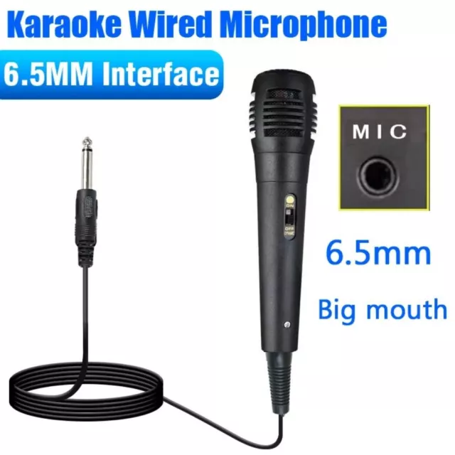 6.5mm Home Speaker Professional Karaoke Microphone New Handheld Microphone