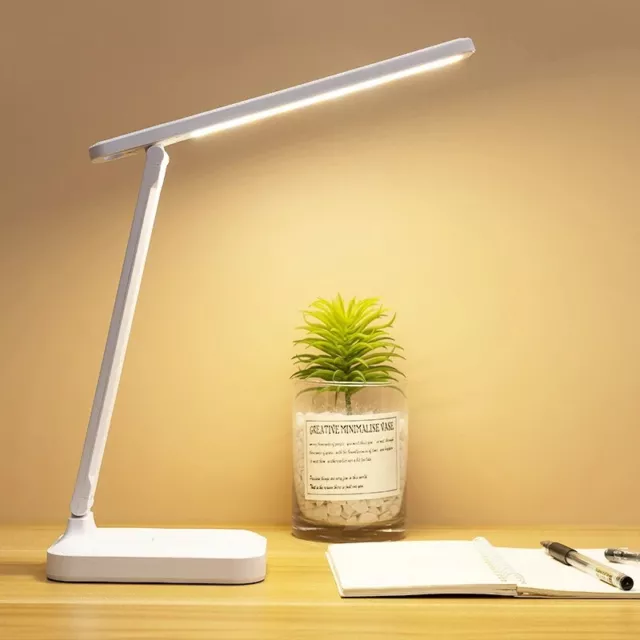 Lampada LED da tavolo pieghevole touch dimmerabile ricaricabile USB