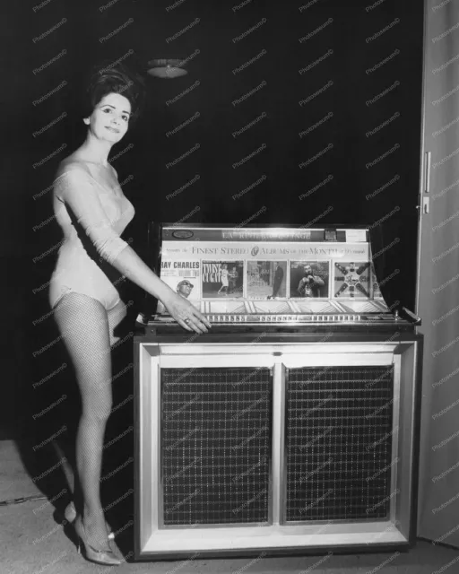 Seeburg Console Jukebox 1962 Classic 8 by 10 Reprint Photograph