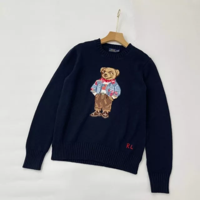 Ralph Lauren Polo Bear BRAND NEW Sweater OLD MONEY WOMENS