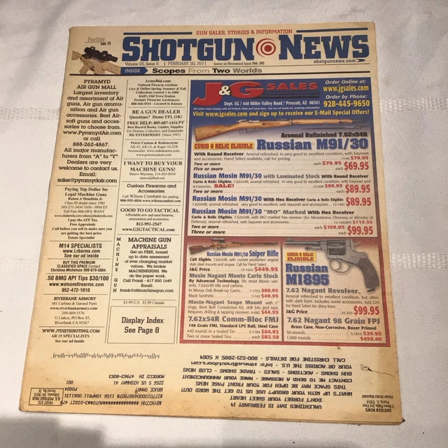 SHOTGUN NEWS MAGAZINE February 20, 2011 £14.17 PicClick UK