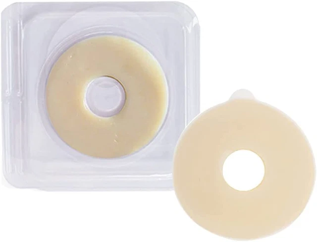 Anillos de barrera de ostomía extensores de barrera sin fugas para bolsas de colostomía paquete de 10