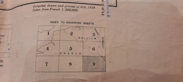 Carte D'état-major WW1 – Châlons-Saône – TTBE – Original 14-18
