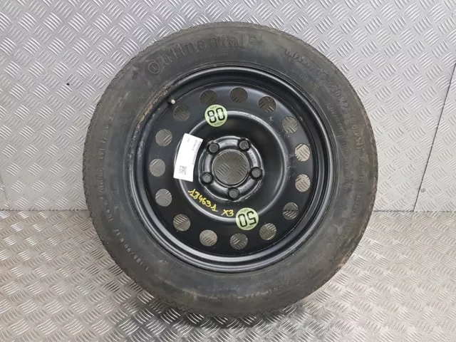 Roue de secours temporaire 135/90R17 - BMW X3 E83 jusqu’à aout 2010