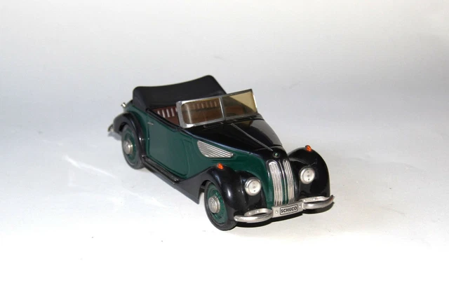 Miniature Schuco 1/18 BMW 327 Cabriolet 1937 - Crème Et Noir - MIB
