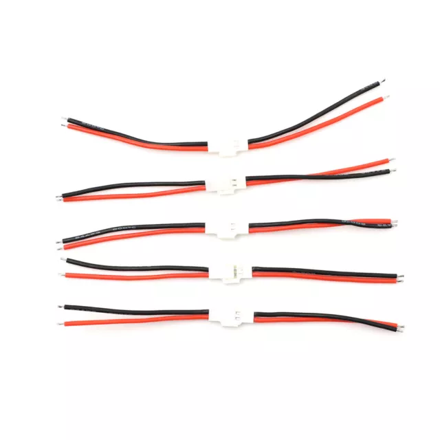 5Pairs 3.7V 1s Lipo Battery Male&Female Plug Charging Cable RC Parts D`uk