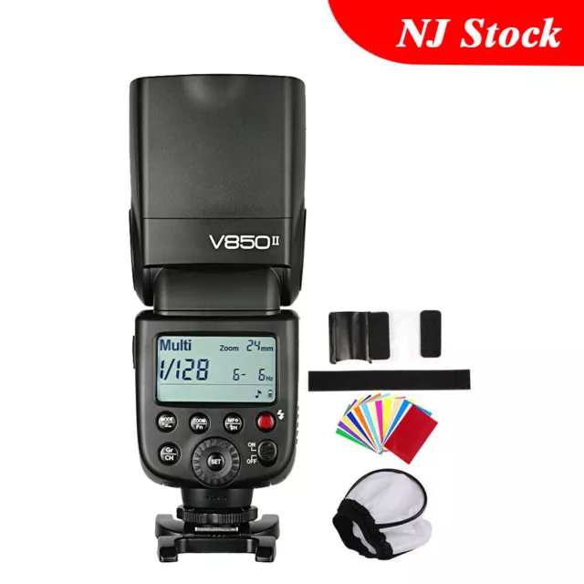 Godox V850II Camera Flash F Pentax Nikon Olympus Canon Sony Lumix Fuji Panasonic