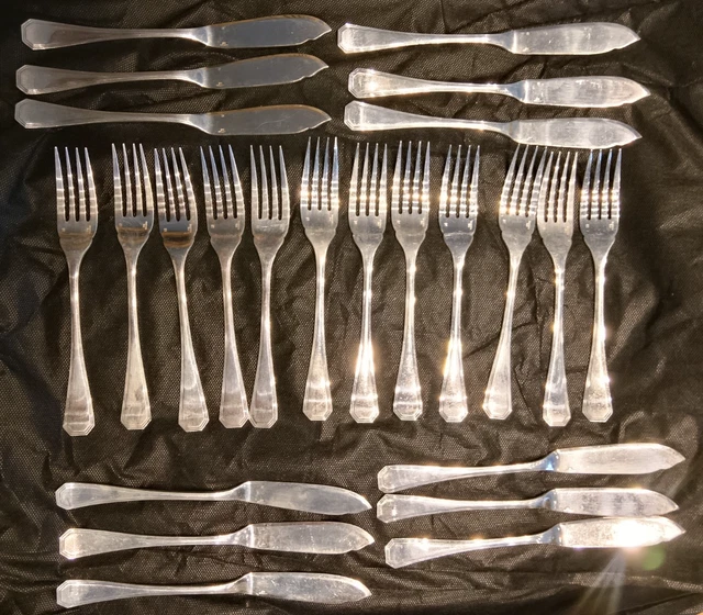 CHRISTOFLE AMERICA, SERVICE à poisson 1 2 couteaux et 12 fourchettes EUR 81,00 - FR
