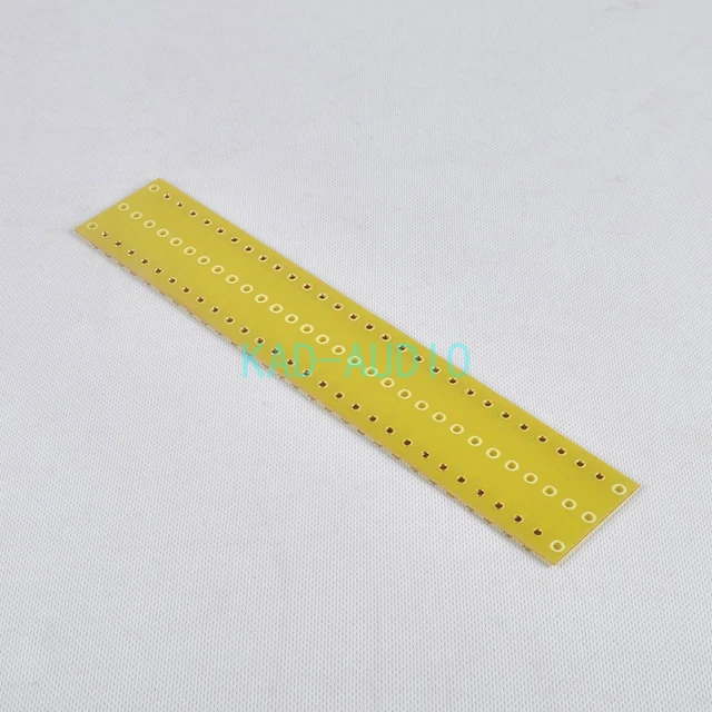 2pcs Point to Point Tag Turret Terminal Strip Board 300*56*1.5mm Tube AmP DIY 2