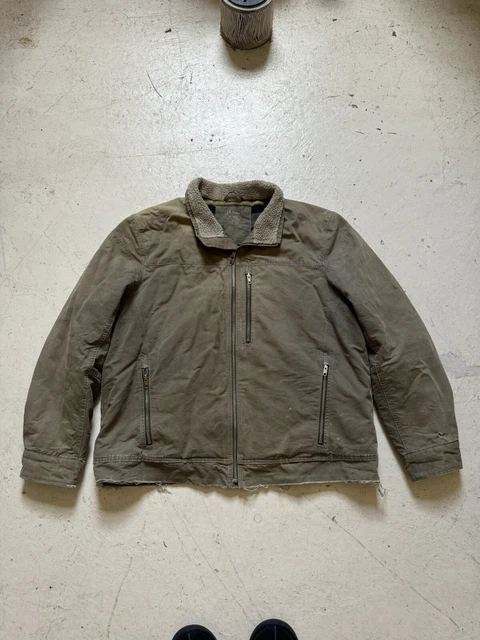 LL BEAN COAT Pine Ridge Insulated Field Jacket Fleece Lined Mens M 290552 34.65 PicClick