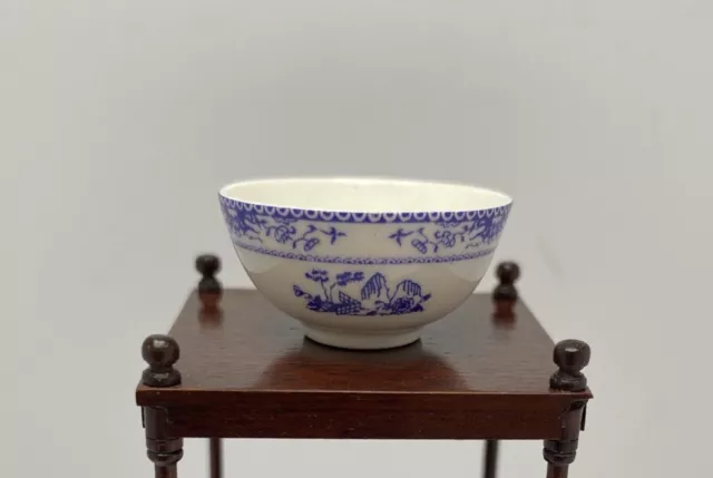 Htf Retired Stokesay Ware Canton Bowl Dolls House Artisan