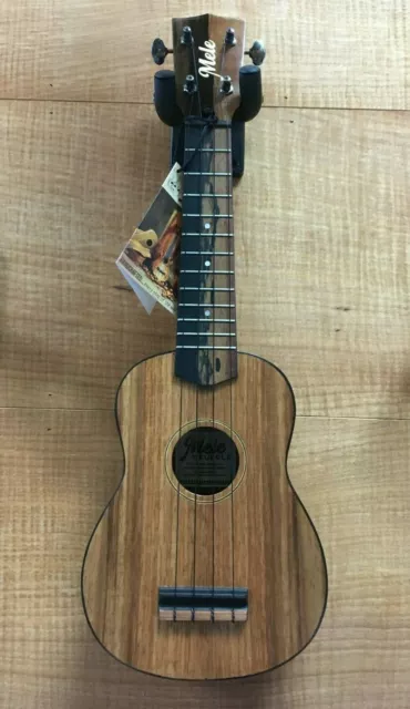 Mele Koa Top Soprano Ukulele w /Mahogany Back & Sides - LOVELY Crisp Tone