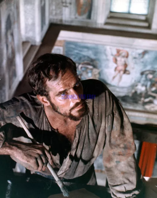 The Agony And The Ecstacy Charlton Heston As Michelangelo Photo