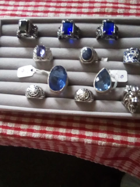 11 Mens Rings All Sizes.