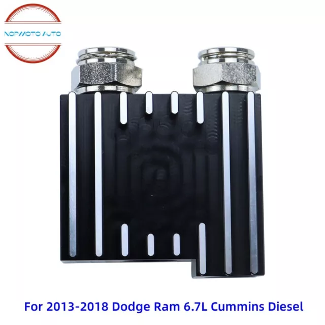 Transmission Cooler Thermostatic Bypass Upgrade For 13-18 Dodge Ram 6.7L Cummins