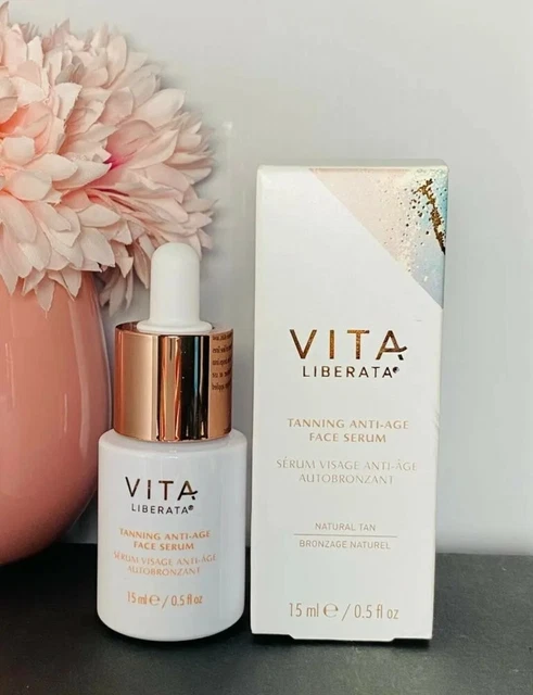 Vita Liberata siero viso abbronzante anti-età 15 ml - P&P gratuito