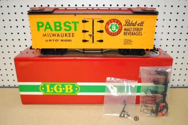 LGB 4074 Pabst Milwaukee Beer Reefer Car *G-Scale* (#2) NEW