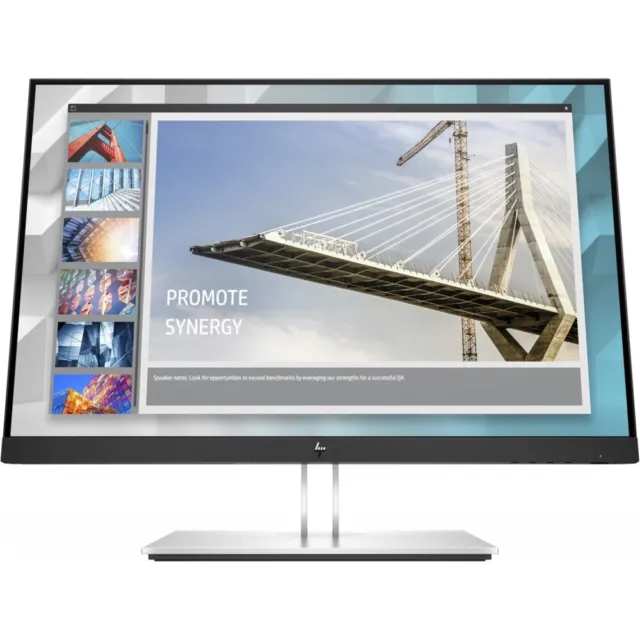HP E24i G4 TFT-Monitor schwarz/silber 24 Zoll Micro-Edge-Design WUXGA 5ms HDMI