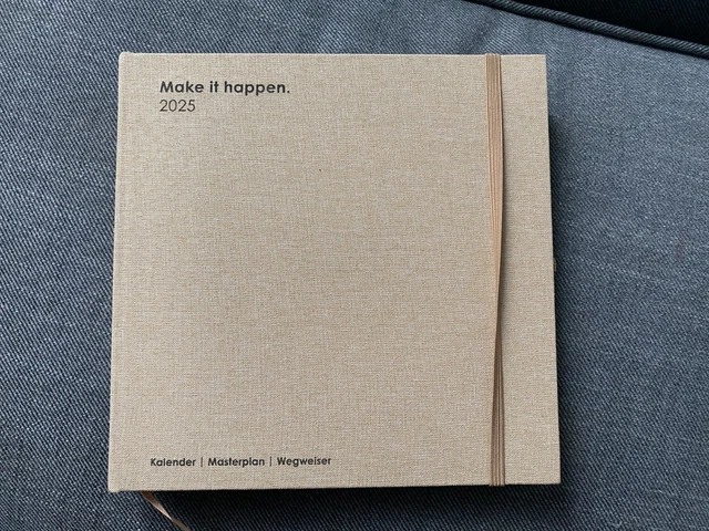 JEAN&LEN KALENDER MASTERPLAN Wegweiser Make it happen 2025 NEU! EUR 1 ...