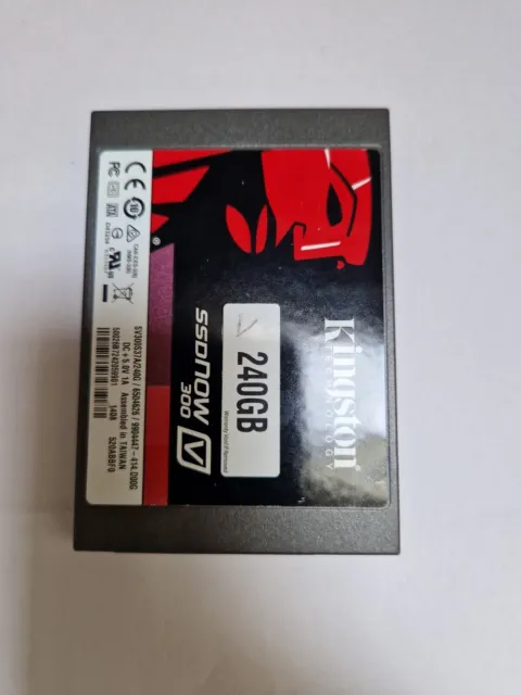Kingston SSDNow V300 240GB,Internal,6.35 cm (2.5") (SV300S37A/240G) Internal SSD