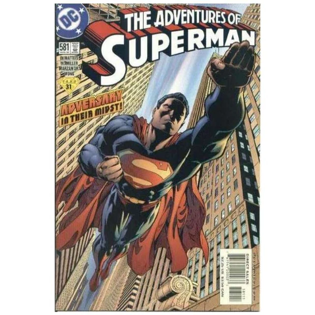 Adventures of Superman (1987 series) #581 in NM + condition. DC comics [b