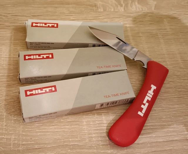 3 Stück Hilti Brotzeitmesser / Taschenmesser Solingen