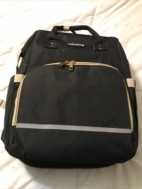 Baby Diaper Bag Backpack, WOWTINA with Changing Station/Bassinet Designer NEW