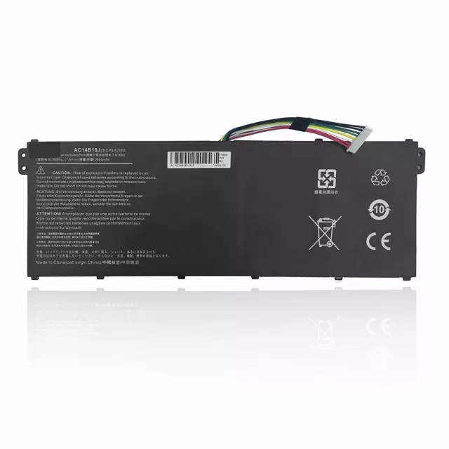 Batterie compatible pour Acer Aspire V3-371-76M8 V3-371-762L 11.4V 2600mAh