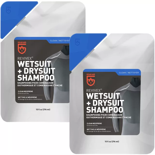 Gear Aid Revivex 10 oz. Wetsuit and Drysuit Shampoo - 2-Pack