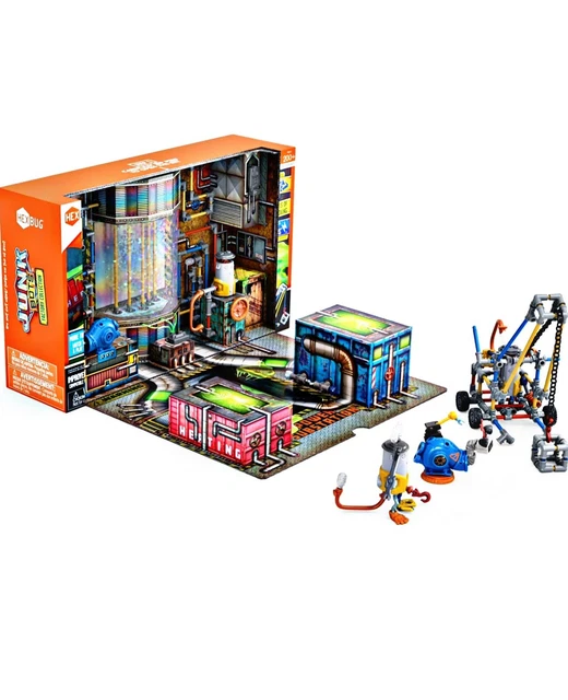HEXBUG JUNKBOTS Small Factory Habitat Power Sub Station, Surprise Toy