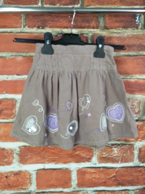 Pacchetto Gonna Jeans Ragazze Età 2-3 Anni River Island Next Set Denim Check 98Cm 2