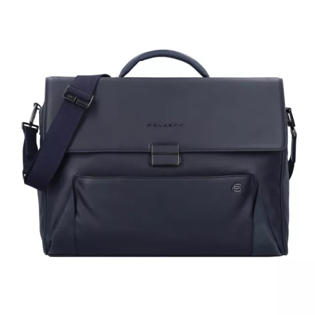 Piquadro Pan Aktentasche Leder 42cm Laptopfach #PQR-OUTCA4254S94 (night blue)