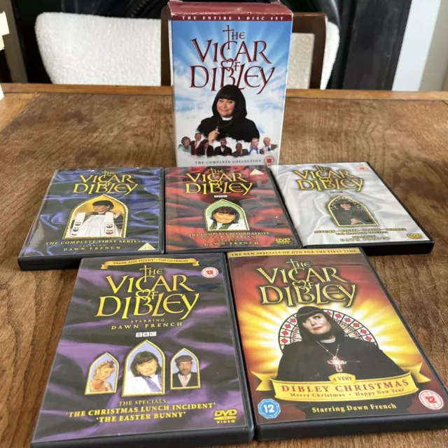 Sealed Dvd The Vicar Of Dibley The Complete Collection 5 Disc Set